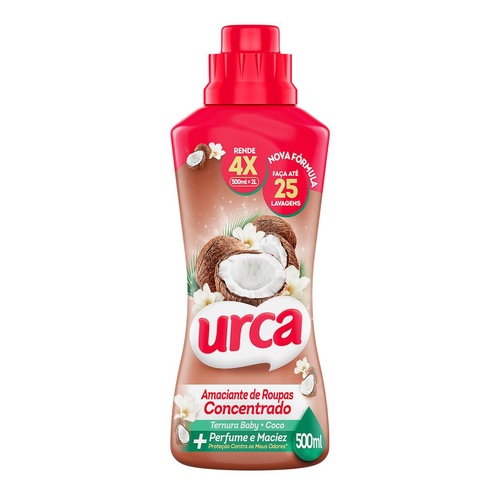 Amaciante Concentrado Urca Ternura Baby 500ml