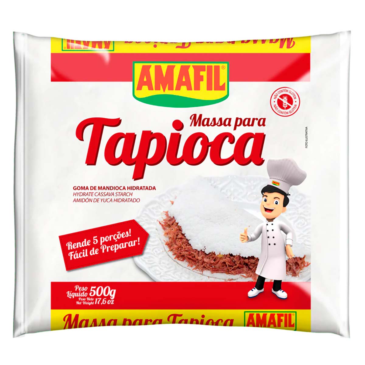 Amafil Masa Para Tapioca 500g