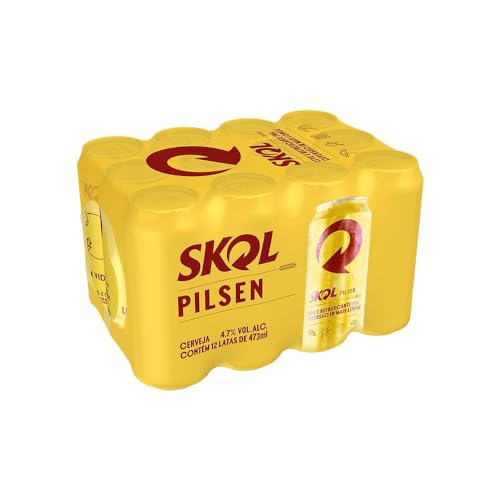 Skol Cerveja Pilsen Lata 473ml