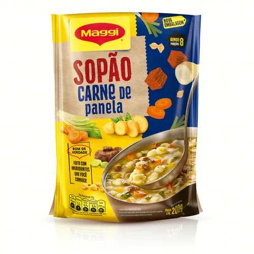 Sopo Carne De Panela Maggi 200g