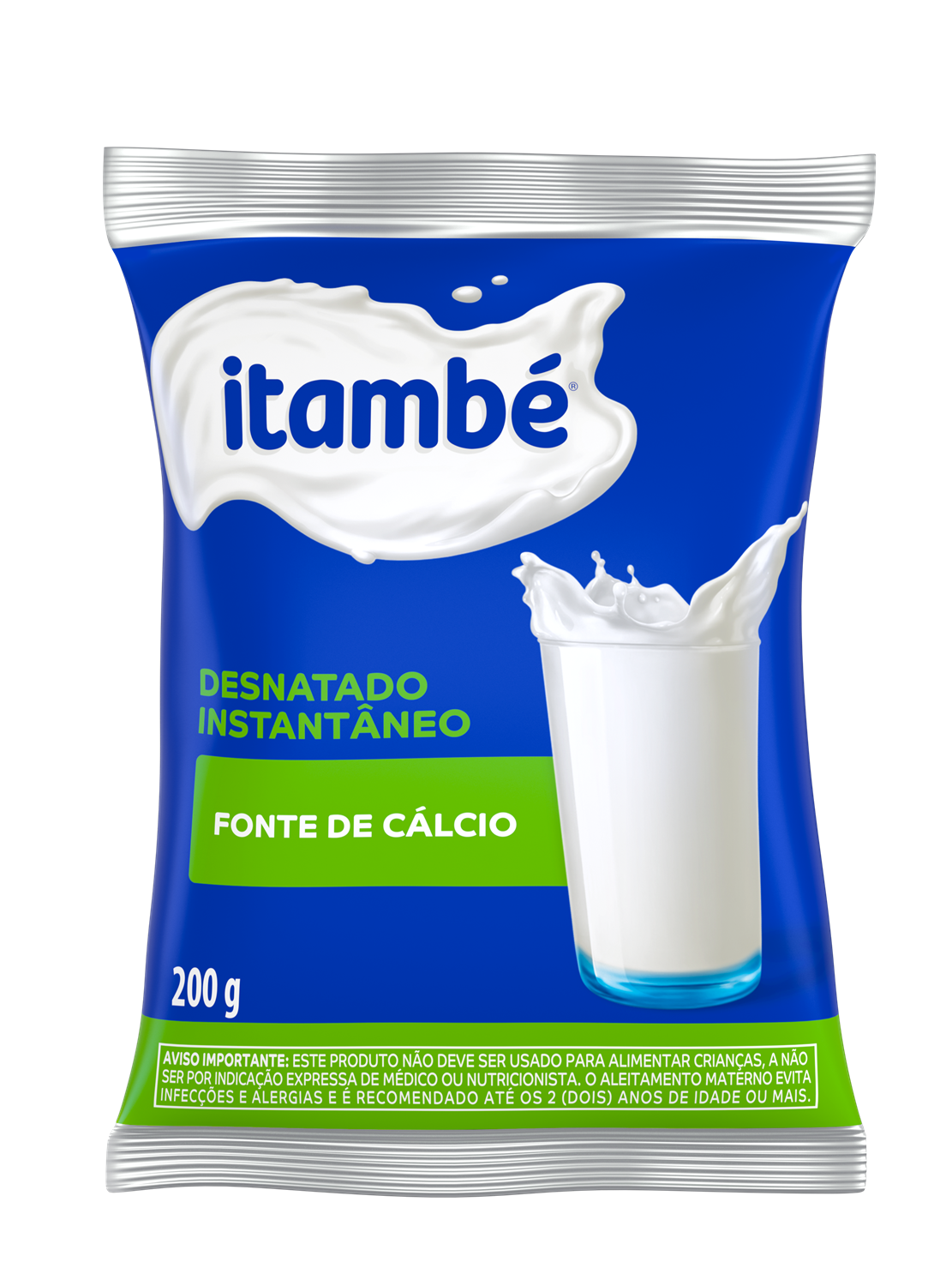 Leite P Instantneo Desnatado Itamb Pacote 200g