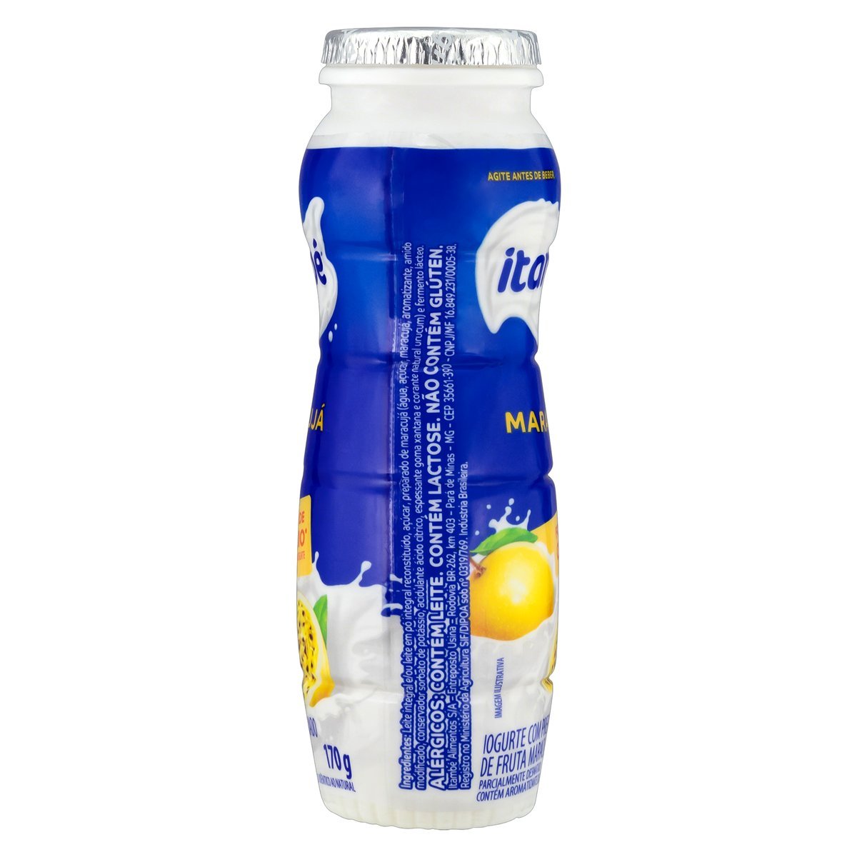 Fabricante 1 Iogurte Liq. Vitambe Itambe 170g Maracuja