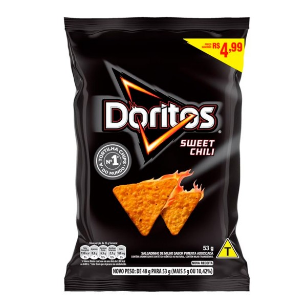 Doritos Salgadinho Sweet Chili 53 G