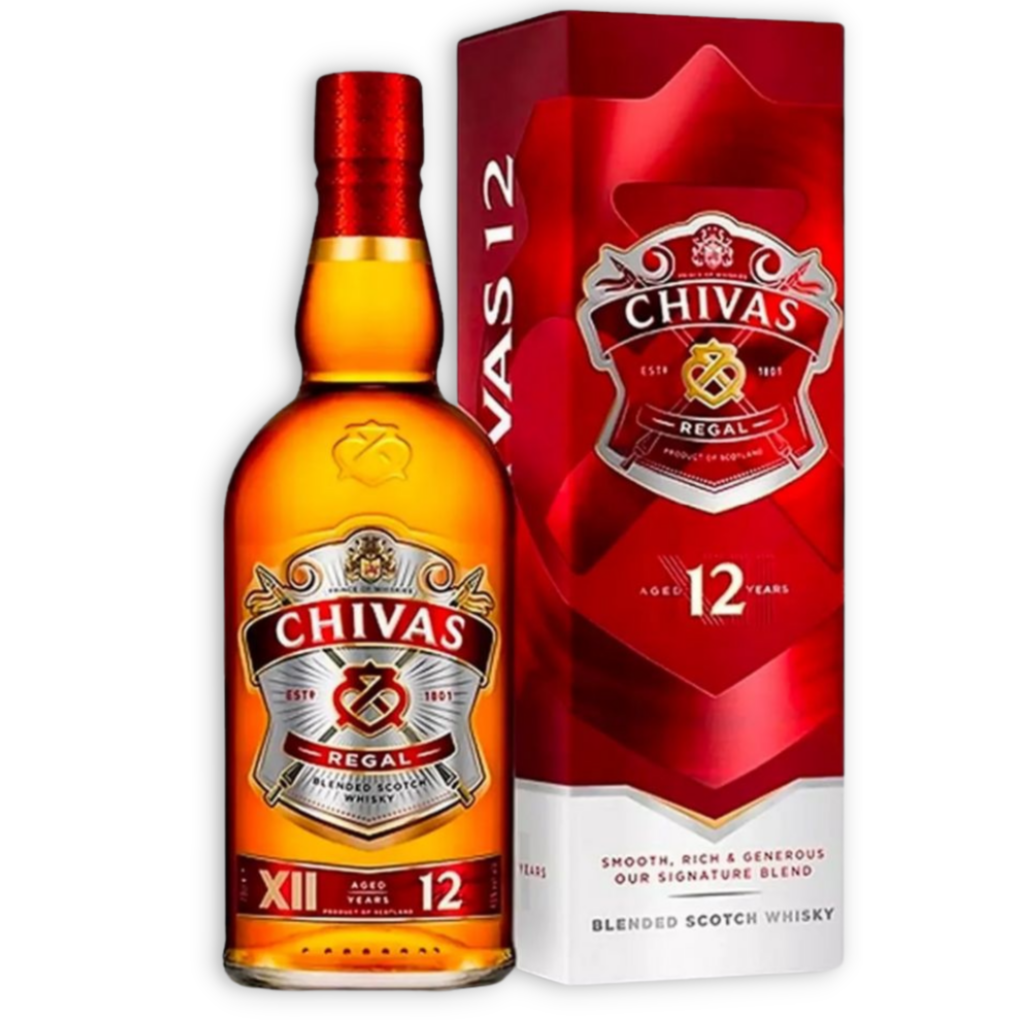 Chivas Regal 12 Year 1L 40% Blended Scotch Whisky