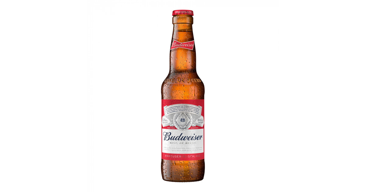 Budweiser Cerveja Long Neck 330ml