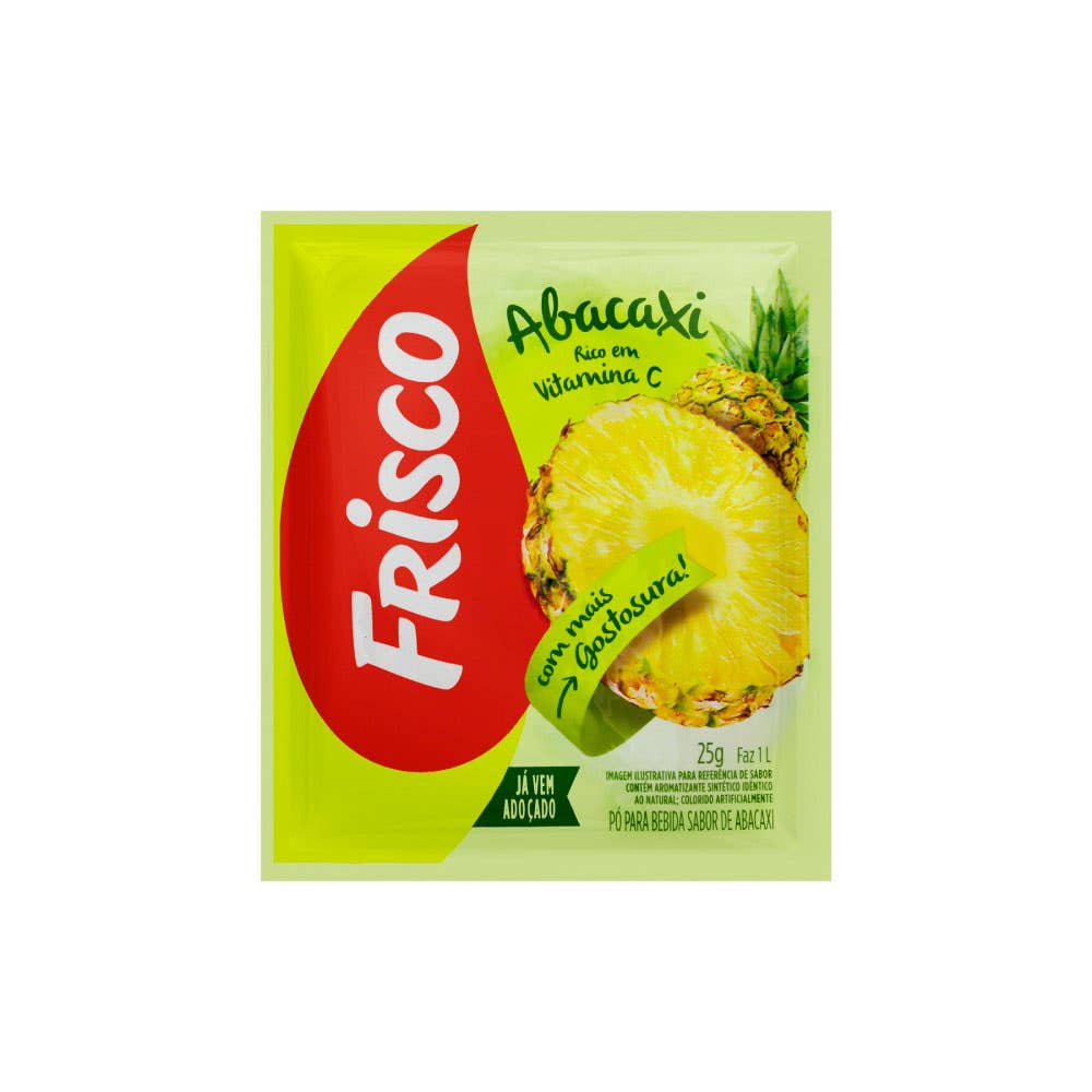 Frisco Refresco Em P Abacaxi Sach 25g