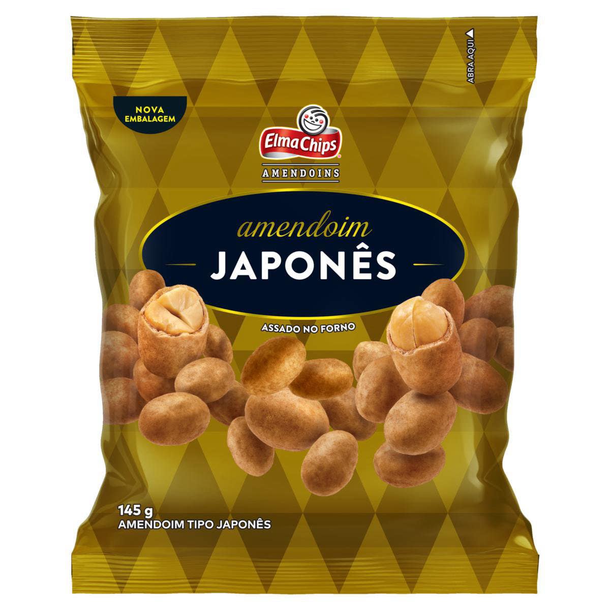 Amendoim Elma Chips Japons 145g