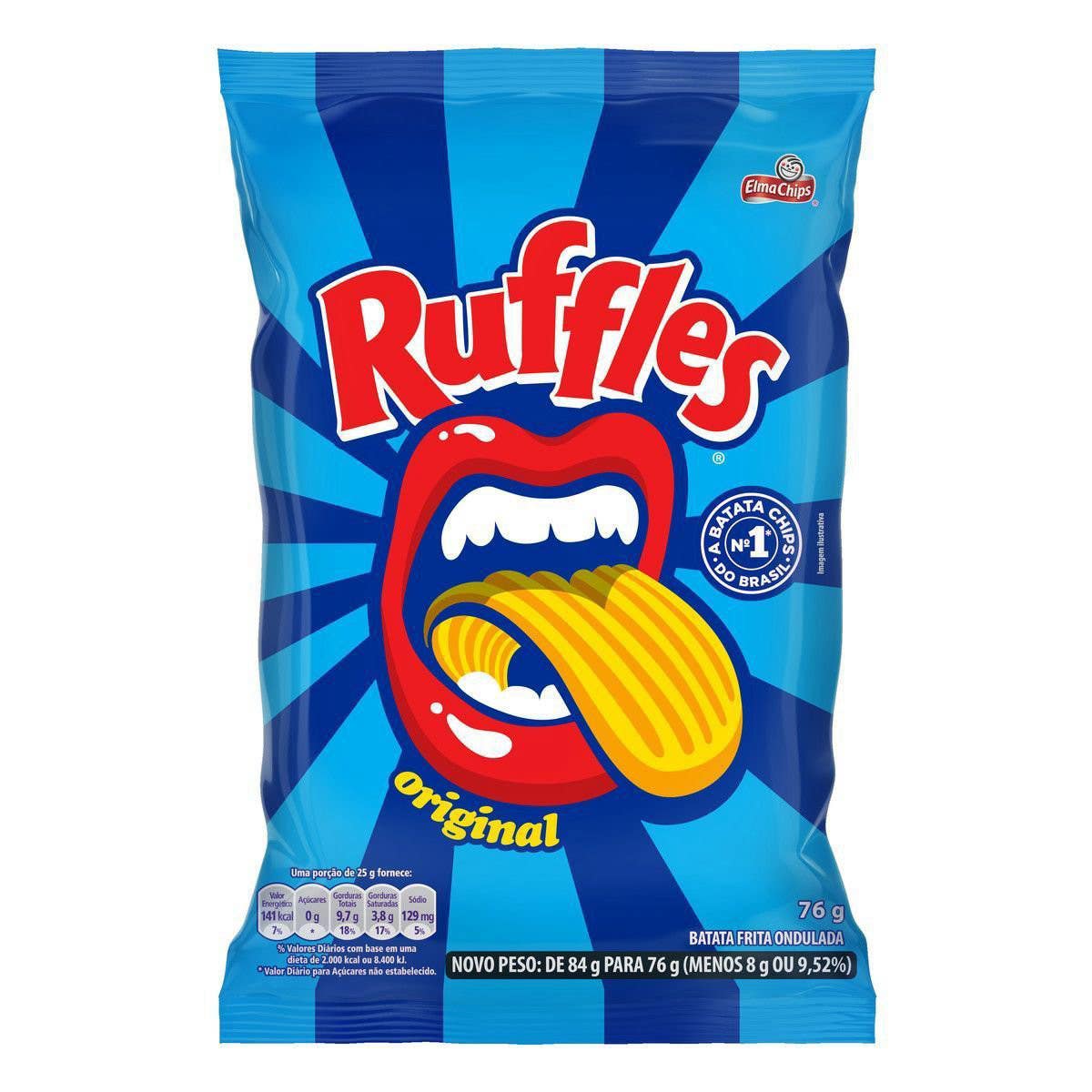 Elma Chips Ruffles 76g Original