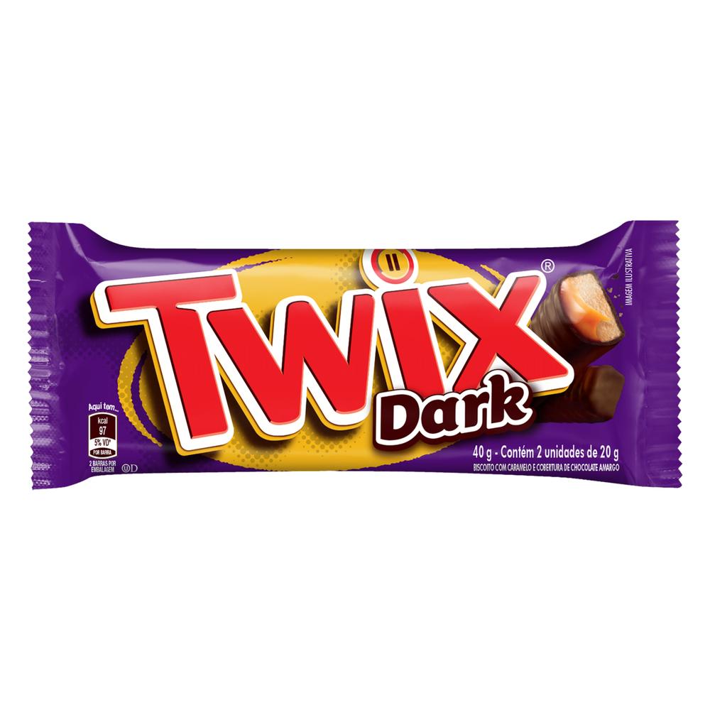 Choc Twix Dark 40g