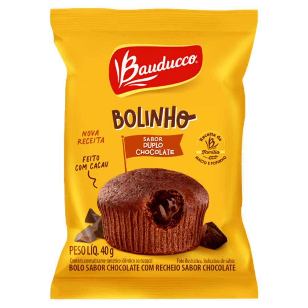 Bauducco Bolinho Duplo Chocolate 40g 