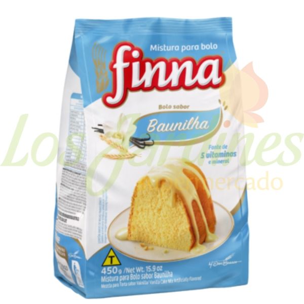 Mistura P/ Bolo Finna 450g Baunilha