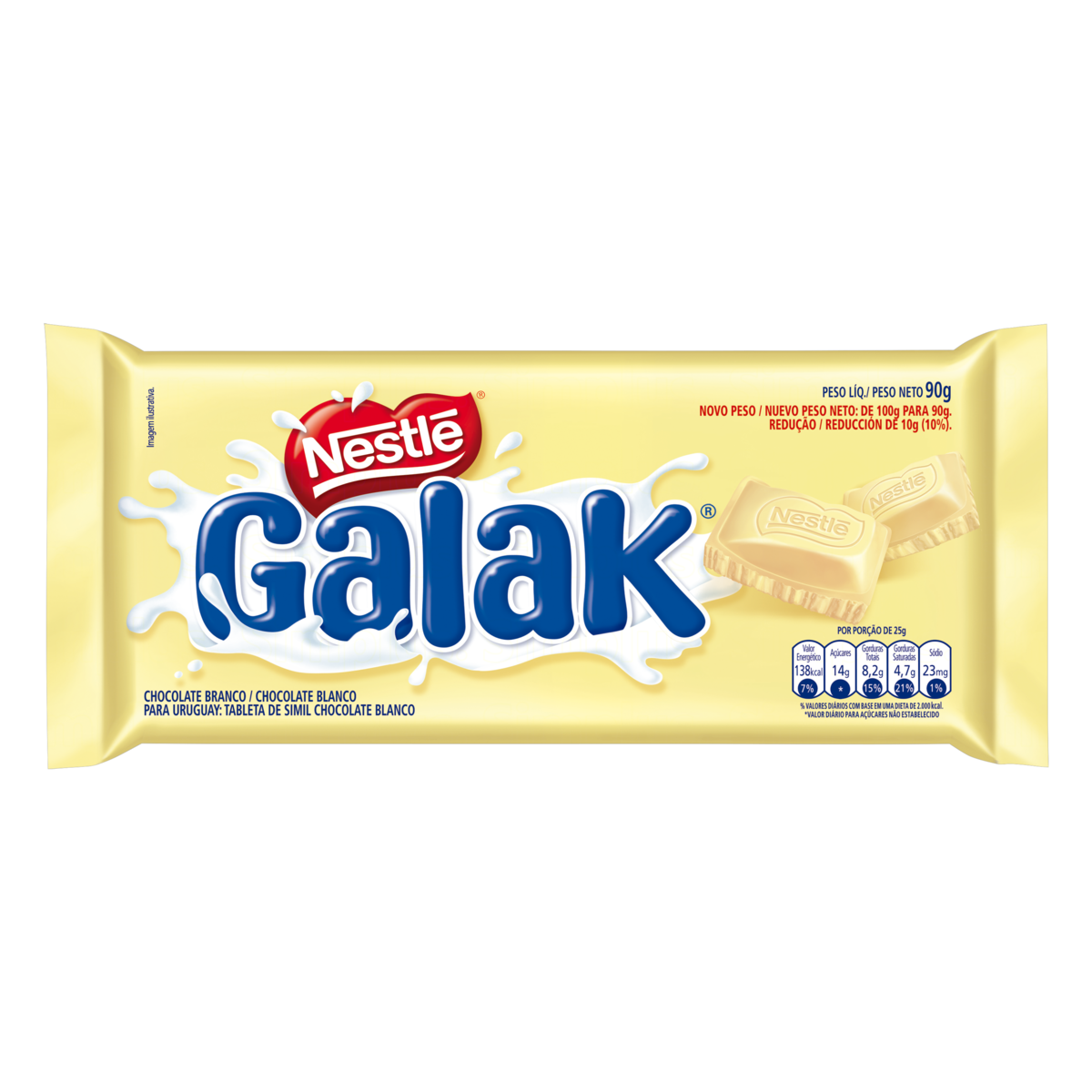 Chocolate Barra Galak 100g