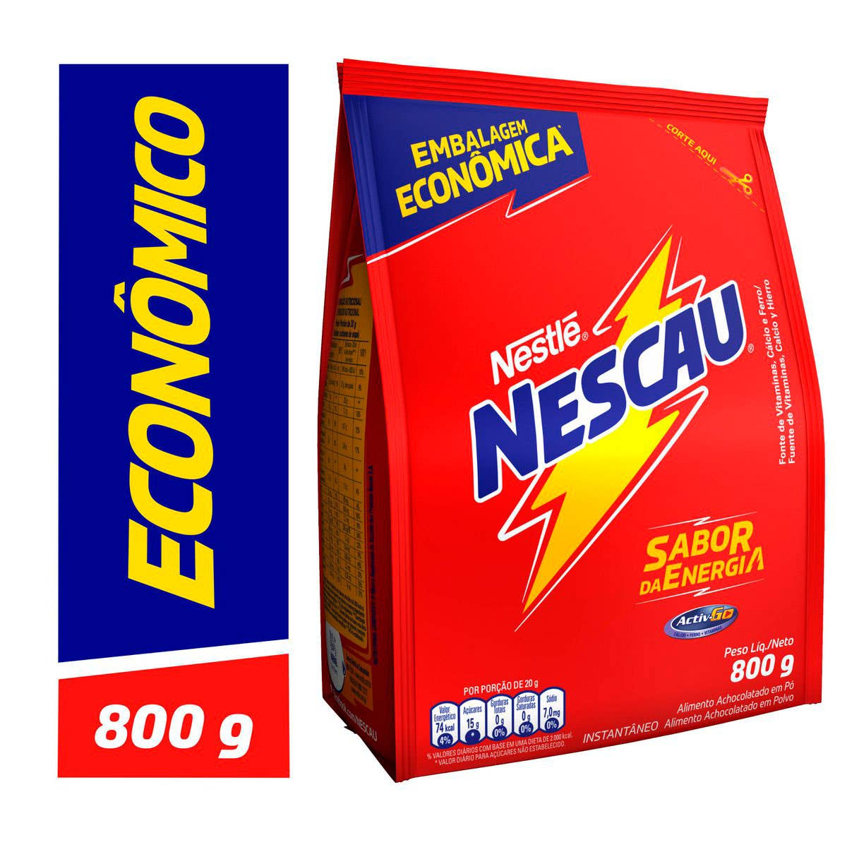 Nescau Achocolatado 2.0 Pc 800g