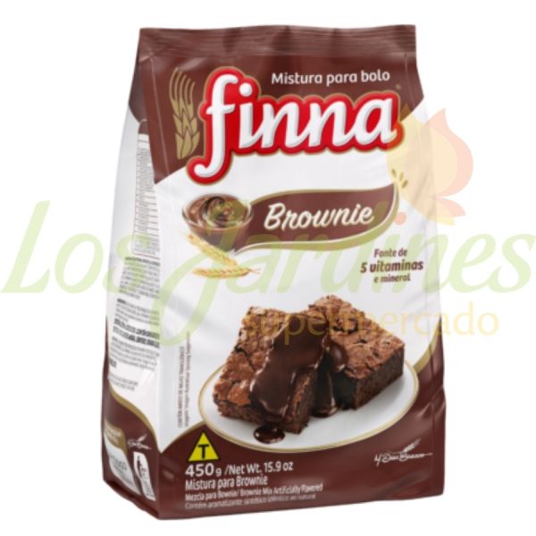 Mistura P/ Bolo Finna 450g Brownie