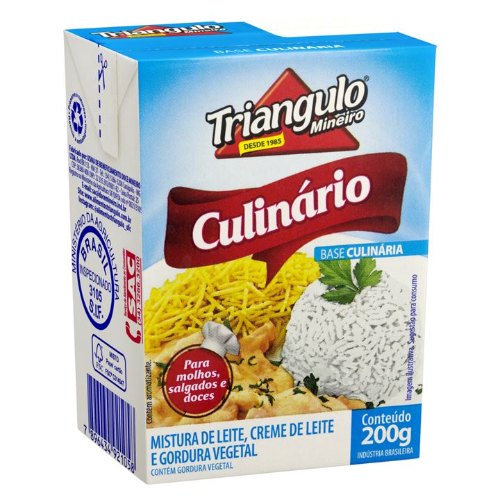 Tringulo Creme De Leite Culinrio Triangulo 200G