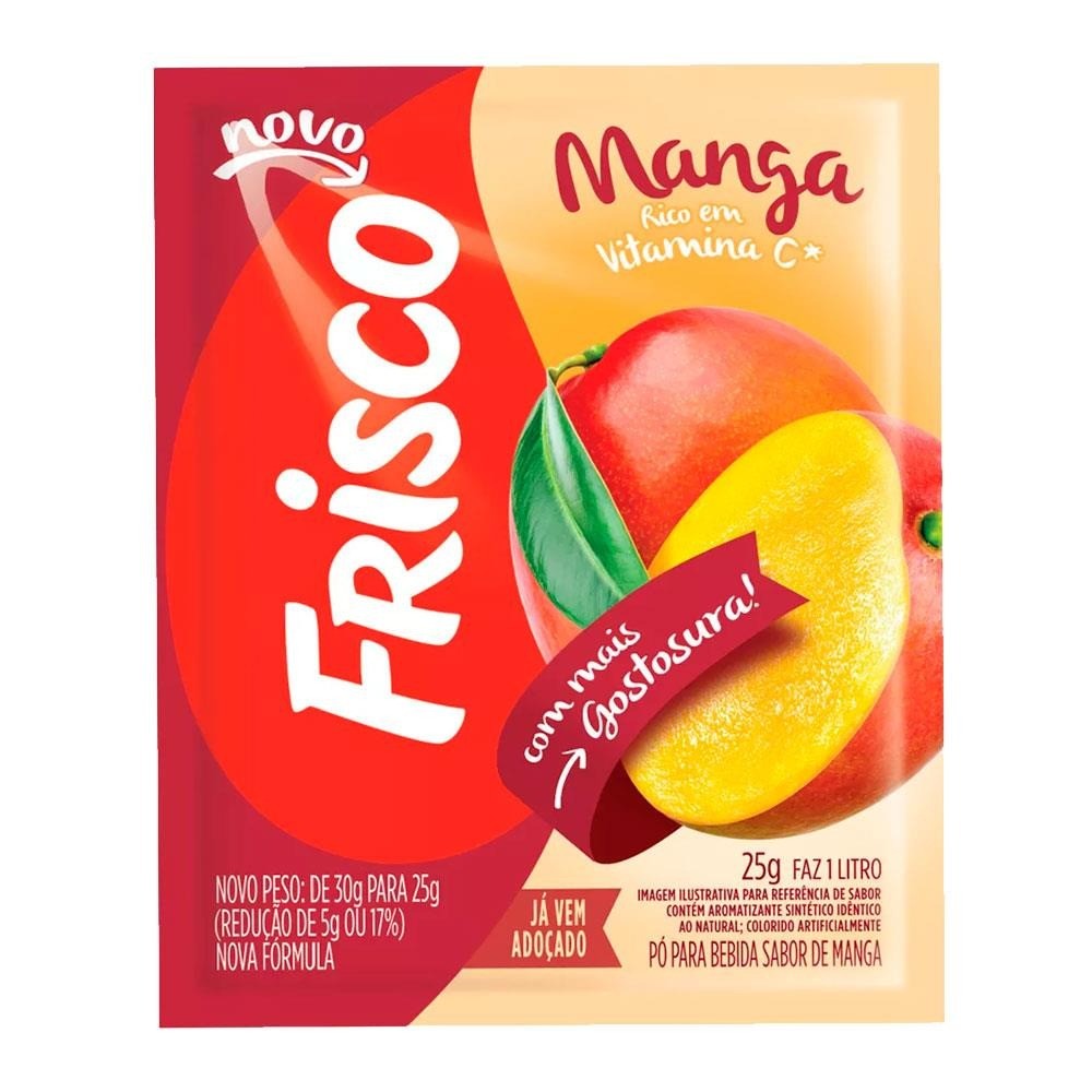 Refresco Em P Manga Frisco Pacote 25g