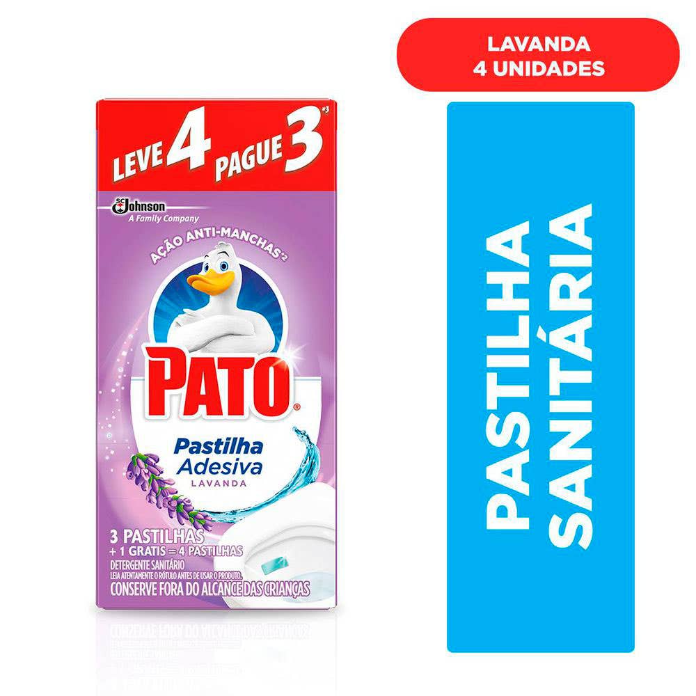 Pato Pastilha Sanitria Lavanda Cx L4p3