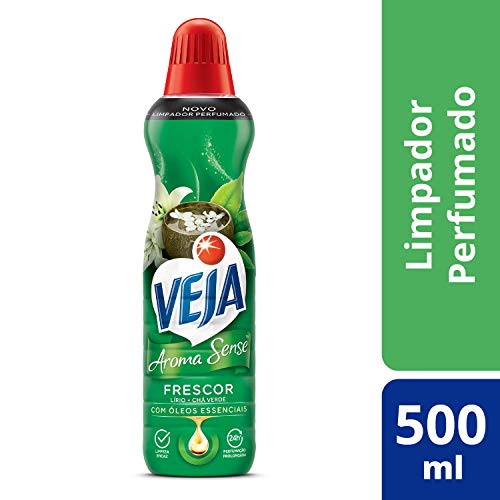 Limpador Perfumado Frescor Veja Aroma Sense Frasco 500ml