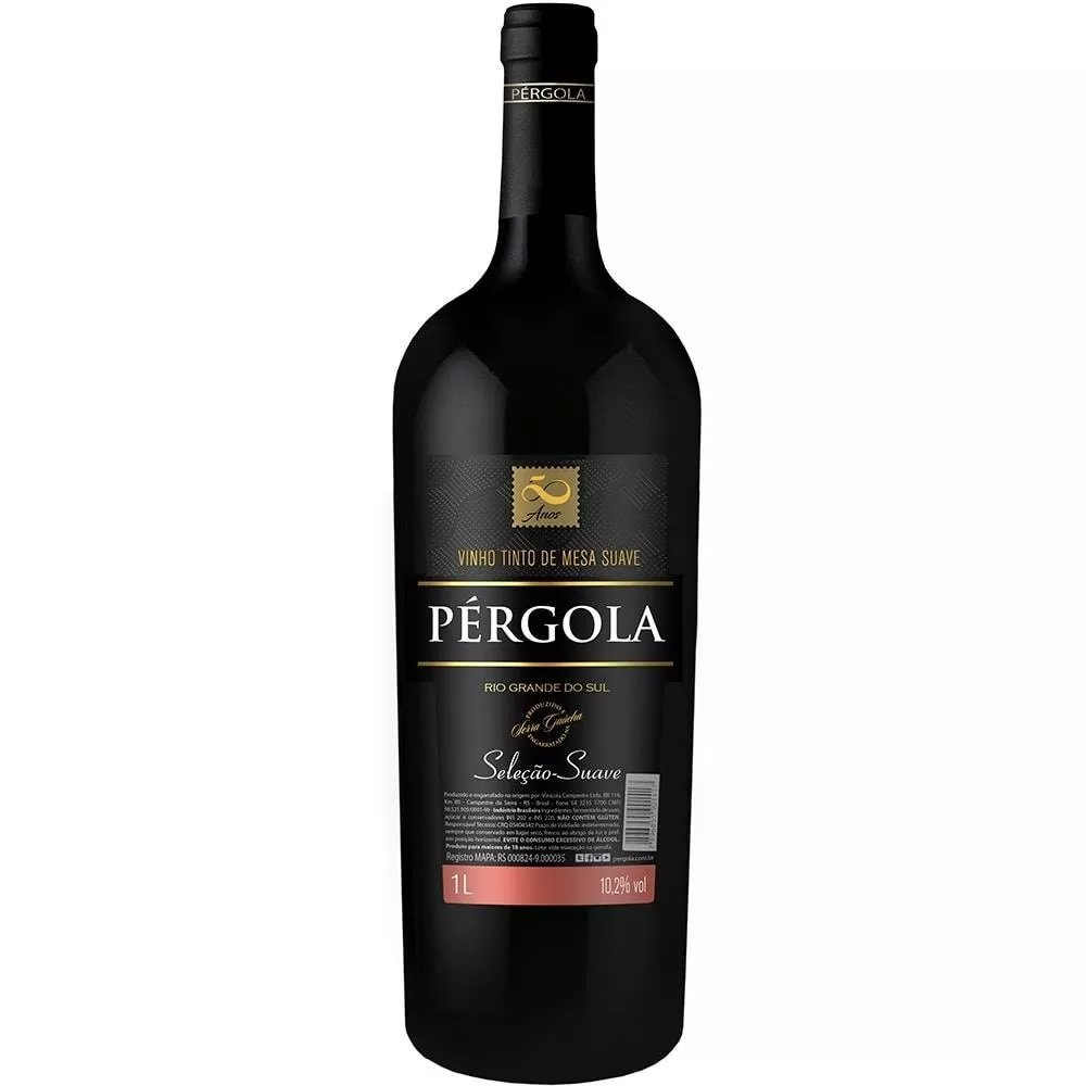 Pergola Vinho Prgola 1L Tinto Suave