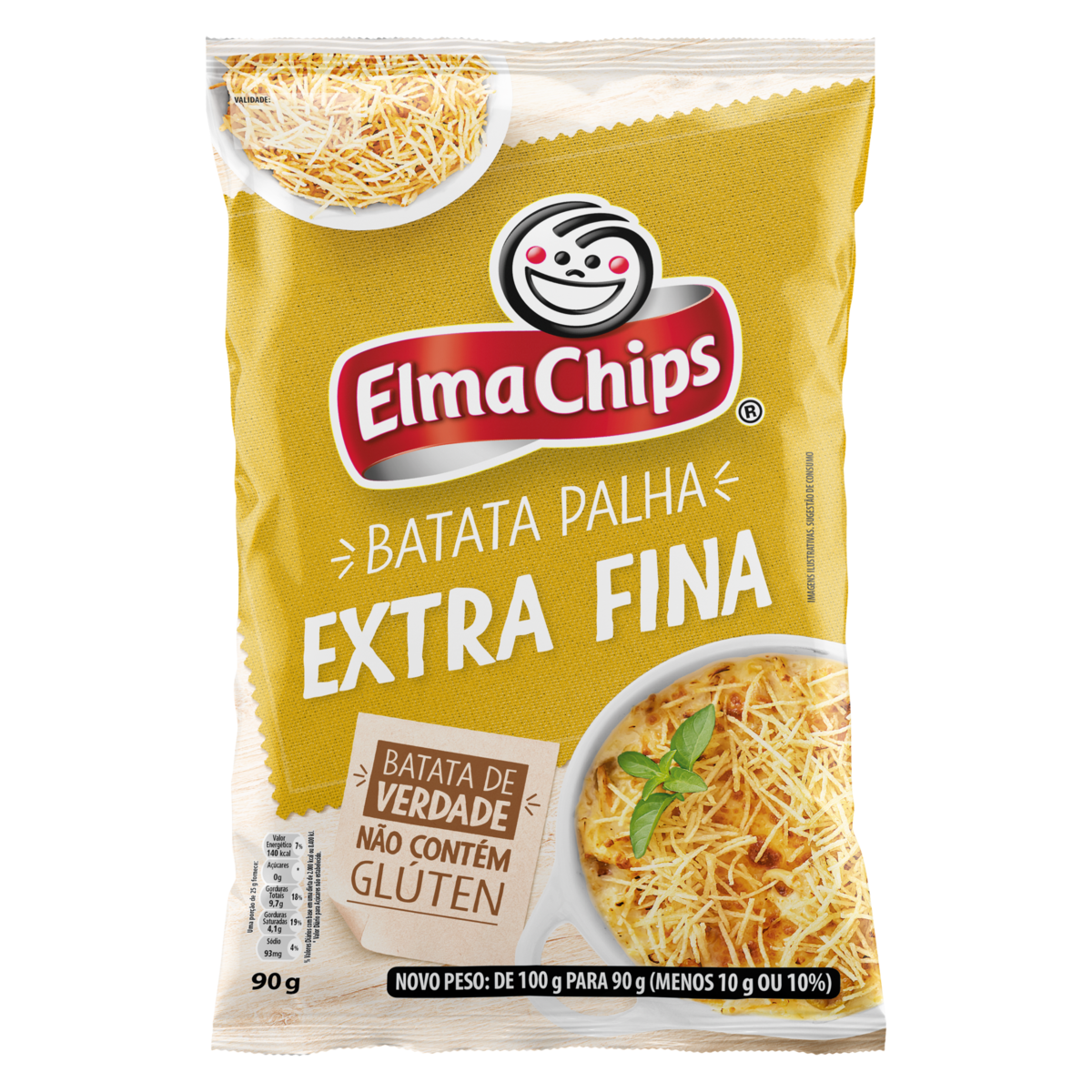 Elma Chips Batata Palha Extra Fina 90g