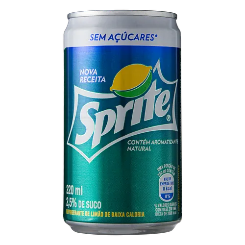 Sprite Sem Aucar 220ml