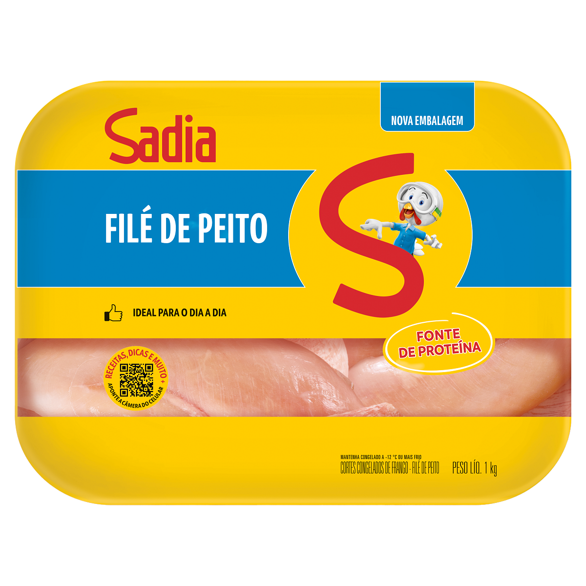 Sadia File De Peito 1kg Band