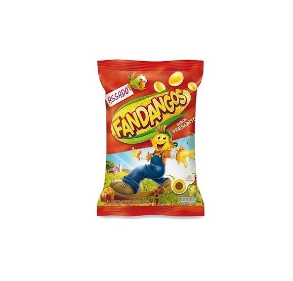 Salgadinho De Milho Presunto Elma Chips Fandangos Pacote 37g