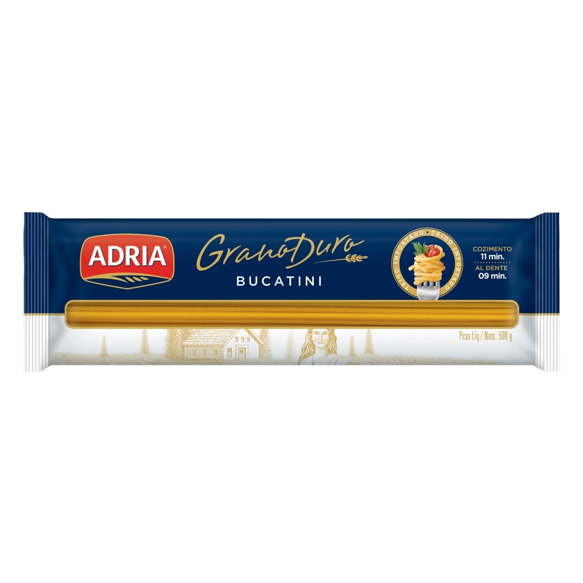 Adria Macarro De Smola Grano Duro Bucatini Pacote 500g