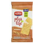 Adria Biscoito Salgado Integral Plus Life Pacote 156g