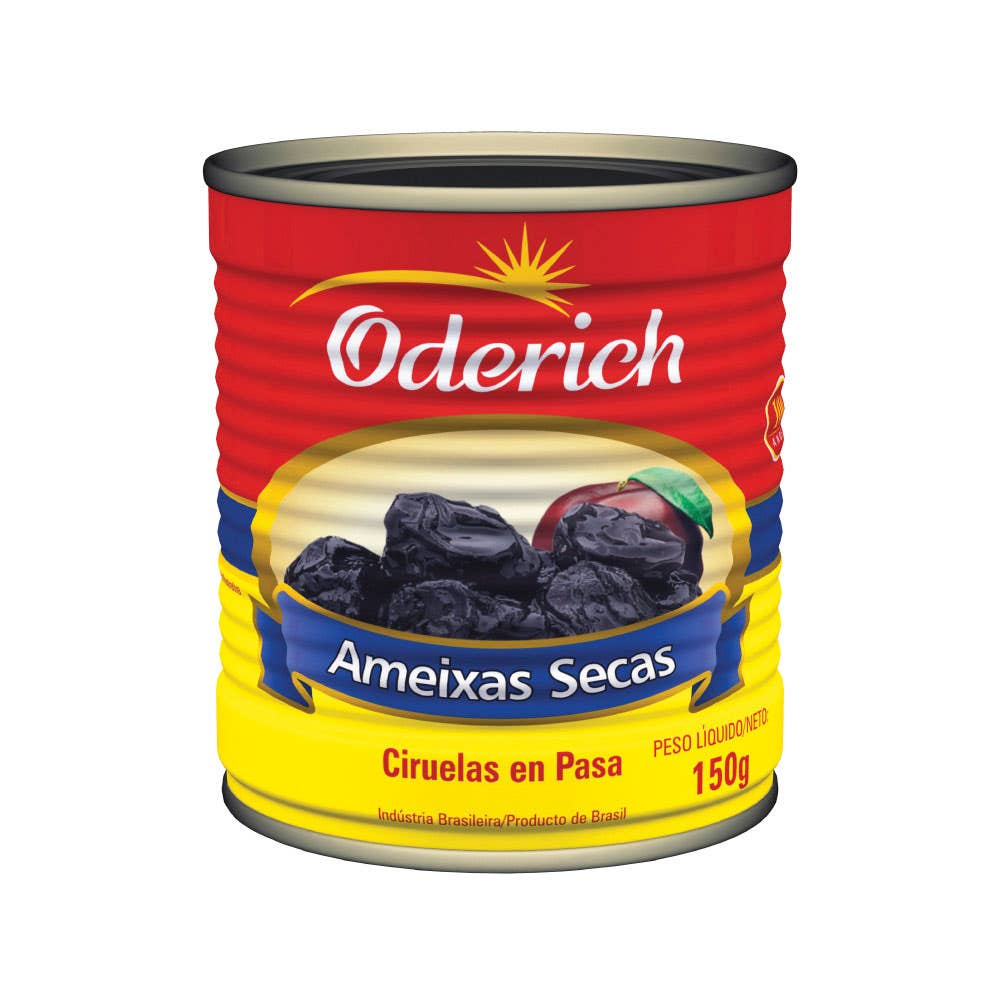 Oderich Ameixa Seca Lata 150g