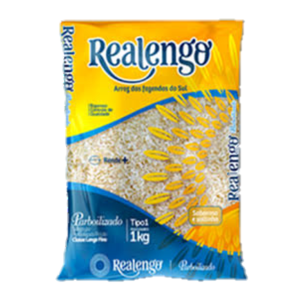 Arroz Parboilizado Realengo 1kg