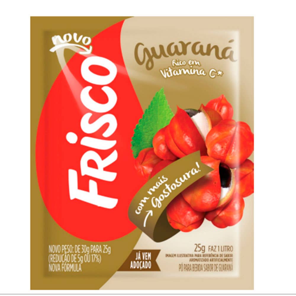 Frisco Refresco Em P Guaran Pacote 25g