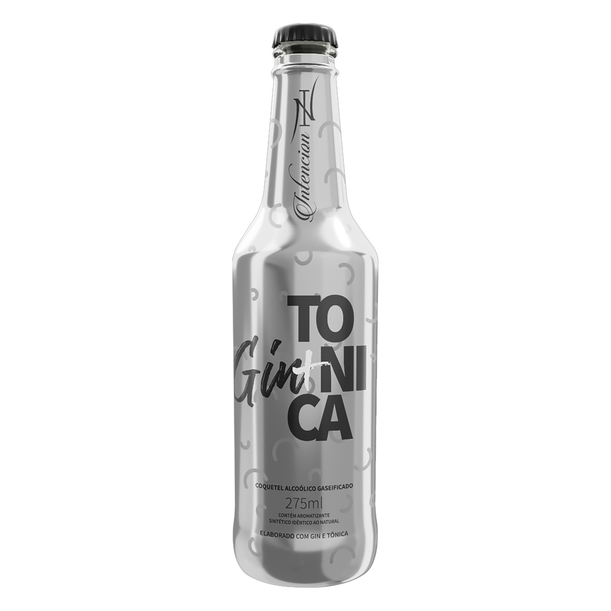 Coquetel Alcolico Gaseificado Gin E Tnica Intencion Garrafa 275ml