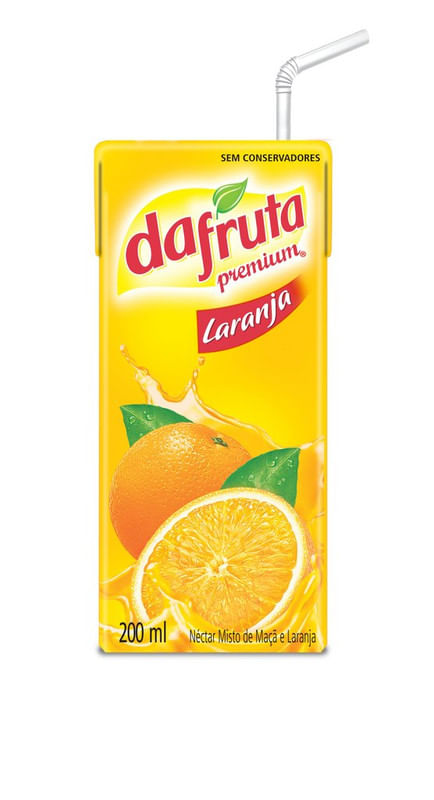 Dafruta Nctar Laranja Premium Caixa 200ml