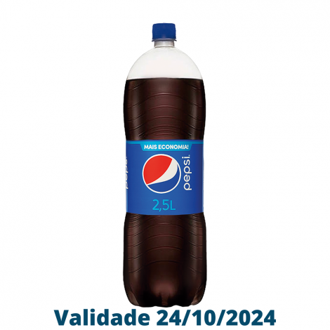 Pepsi Refrigerante Pet 2,5L - Fardo 6X2,5L