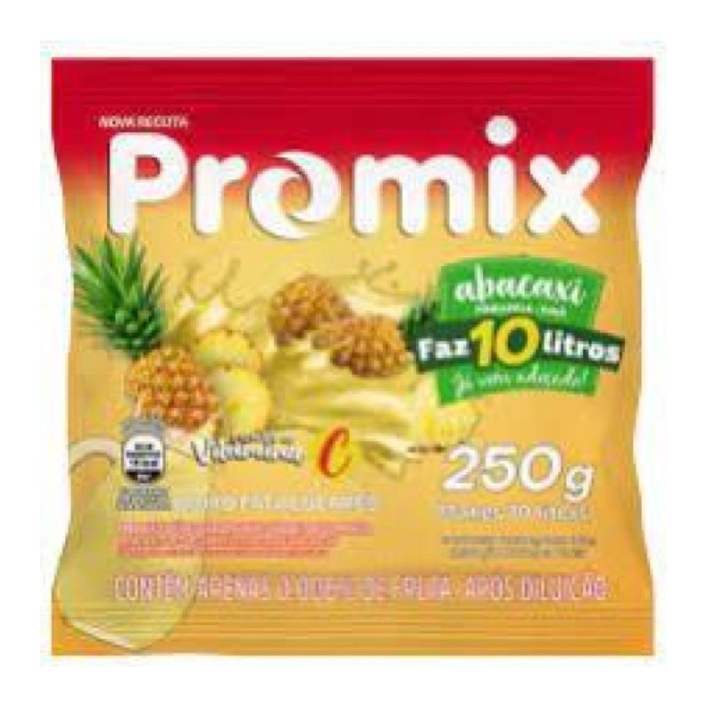 Refresco Em Po Promix 250g Abacaxi