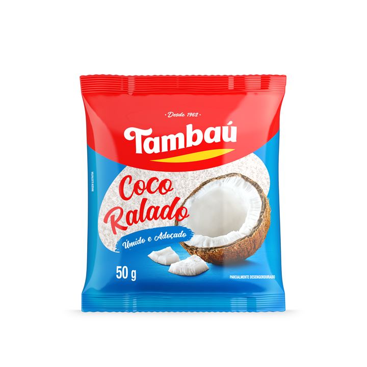 Tambau Coco Ralado Umido E Adocado