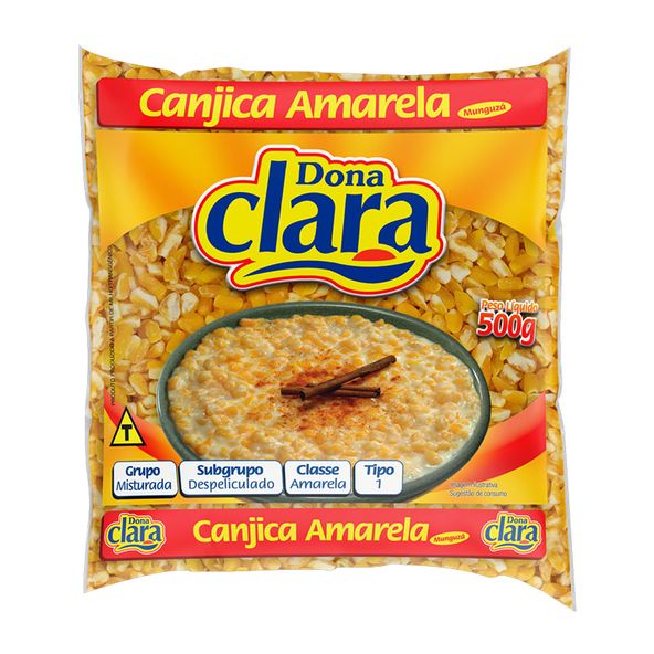 Dona Clara Canjica Milho Amarela 500g