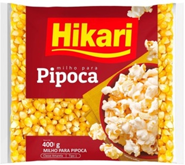 Js Mveis Milho Pipoca Hikari Tradicional 400g