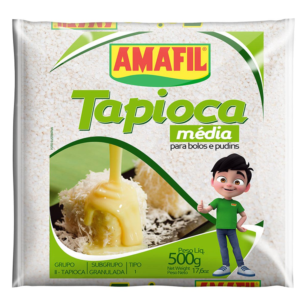 Amafil Tapioca Granulada Mdia 500g