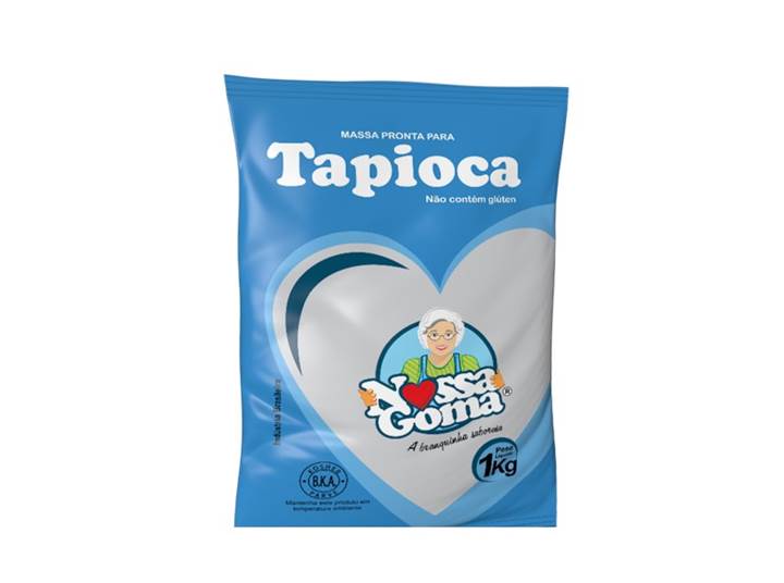 Nossa Goma Fresca Para Tapioca Pacote 1 Kg