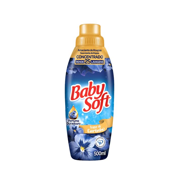 Baby Soft Amaciante Concentrado Toque De Carinho 500ml