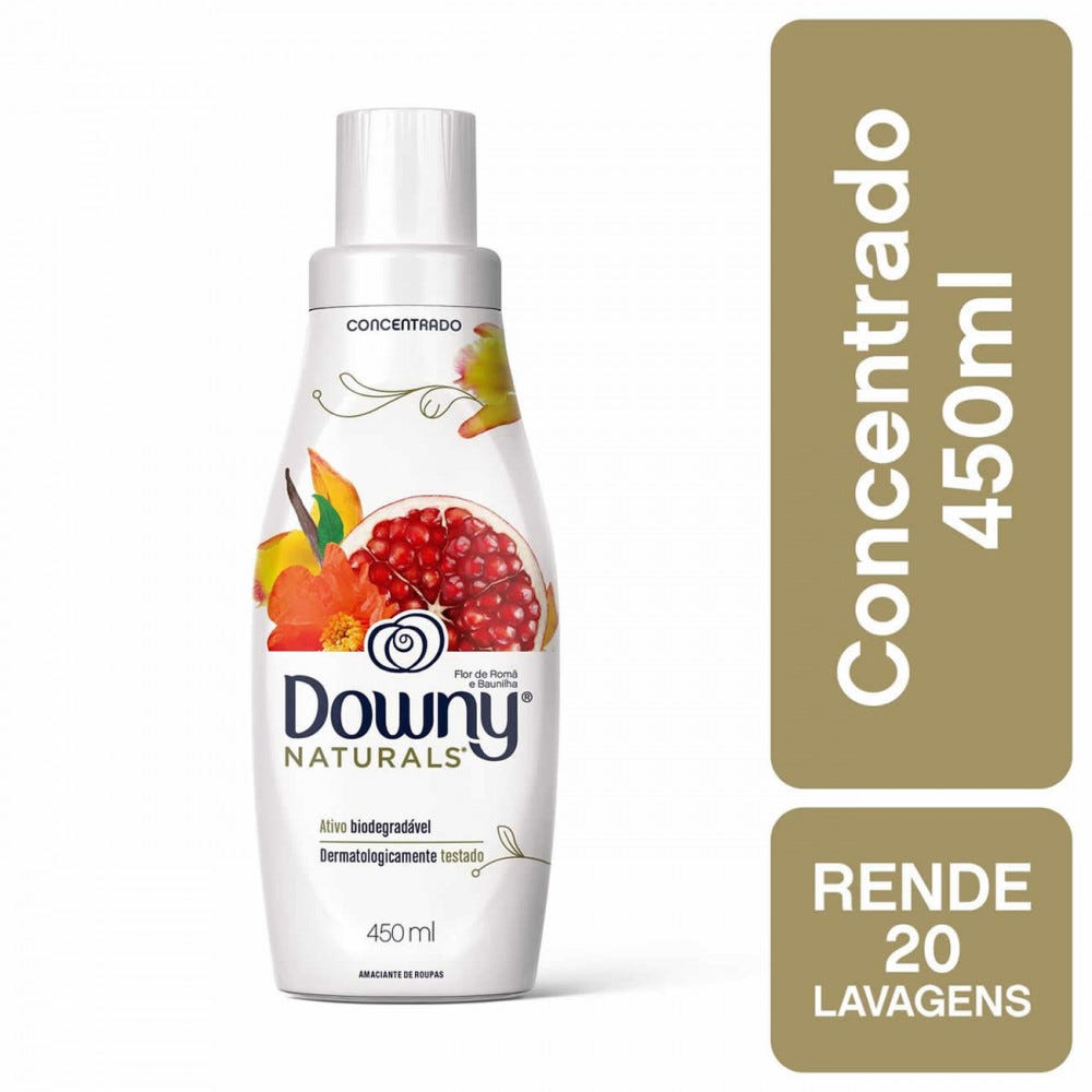 Downy Amaciante Roupa Conc 450ml Roma E Baunilha