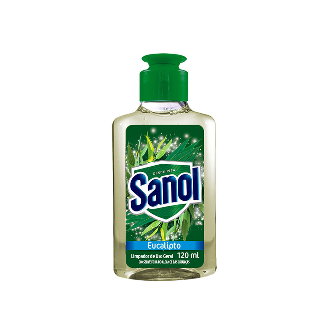 Sanol Limpador De Superficies Eucalipto 120ml