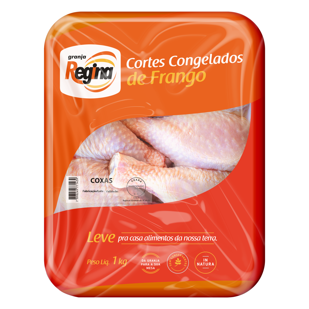 Granja Regina Coxa De Frango Congelada 1kg