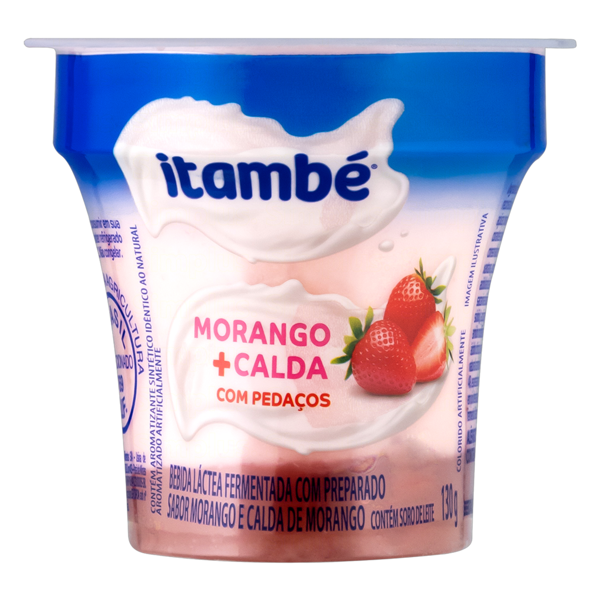 Itambe Bebida Lactea Bicamada Morango 130G