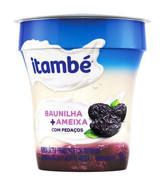 Itambe Bebida Lactea Bicamada Baunilha / ameixa  Copo 130g