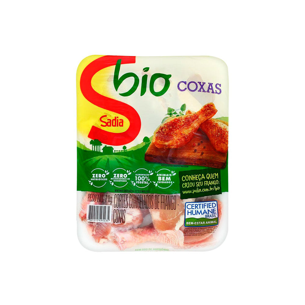 Sadia Coxa De Frango Bio Bandeja 1KG