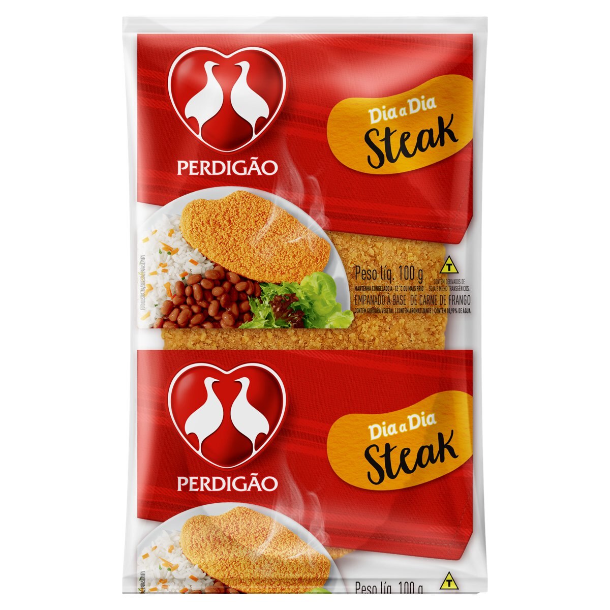 Perdigao Steak De Frango Perdigo 100g