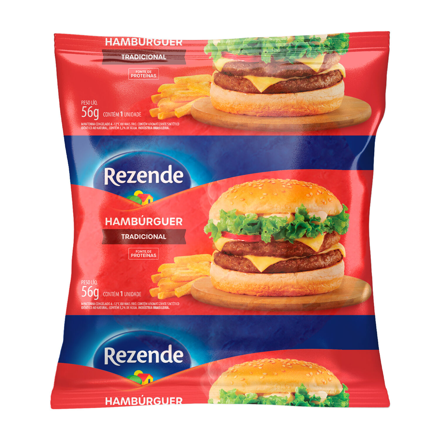 Rezende Hamburguer Misto 56g